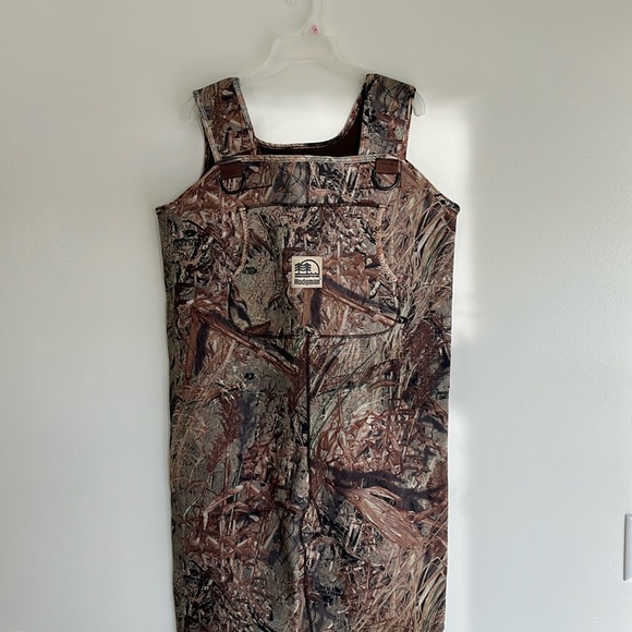 Hodgman Bib Overall with sock size Large Duck Blind Mossy Oak - Picture 1 of 14